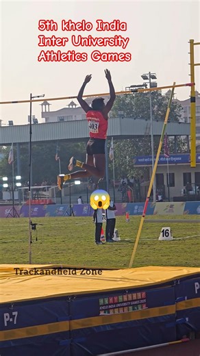 Pole Vault || Womens || 5th Khelo India Inter University Athletics Games