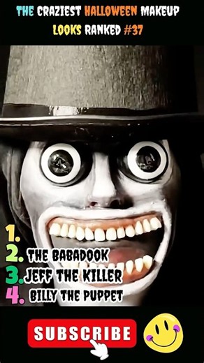 The Craziest Halloween Makeup Looks Ranked #37 #halloweentransition #makeup