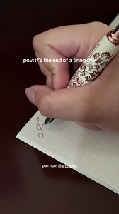 Cursive handwriting with a fountain pen: journaling & signature tips