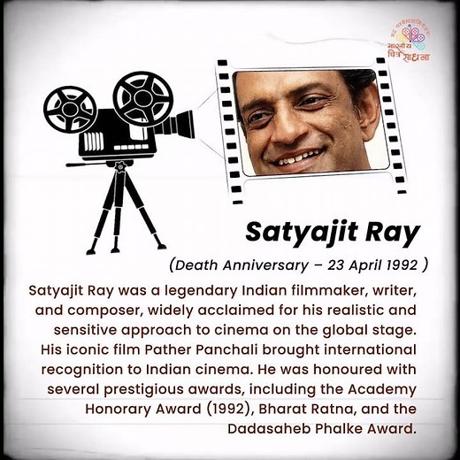 Satyajit Ray: The Legendary Indian Filmmaker Who Changed Cinema Forever