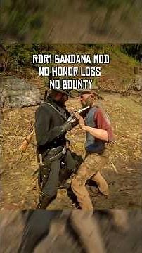 RDR1 BANDANA MOD #rdr2 #gaming #reddeadredemption2 #reddeadredemption #reddead #rdr