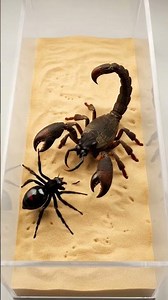 Spider vs Scorpion: The Outcome is Brutal #nature #wildlife