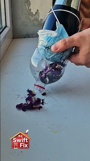 Hair Dryer + Face Mask = The Ultimate DIY Cleaning Hack 🧴✨ #homehacks #howto