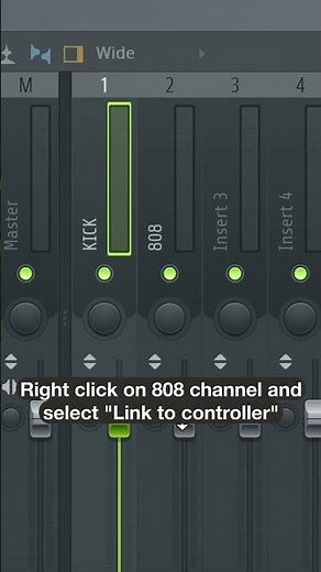 How to sidechain kick and 808 in FL Studio 💎