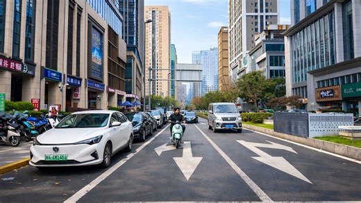Chengdu’s streets are built for smooth flow