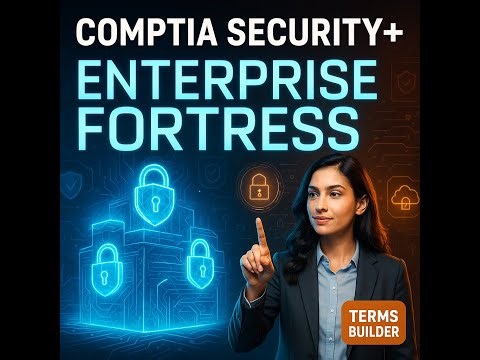 CompTIA Security+ Enterprise TERMS BUILDER Fortress Guide!