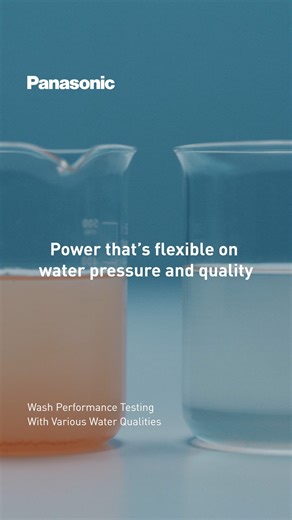 Power that's flexible on water pressure and quality. #JapanQuality #TrueJapaneseExcellence #Panasonic | Panasonic Philippines