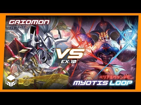 Gaiomon vs Myotismon Loop [Digimon Card Game & TCG EX10]