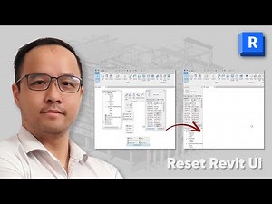 How to Reset Revit User interface (Ui) - Hướng dẫn đưa giao diện Revit về mặc định | Tung3dVFX