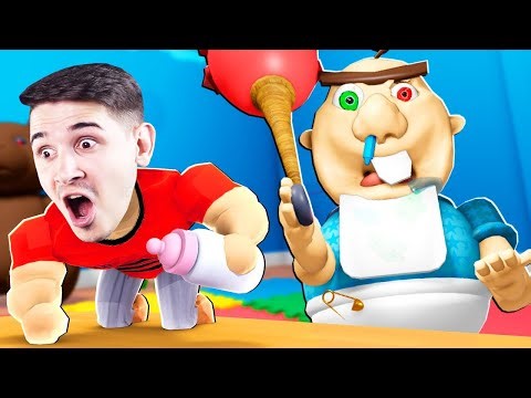 BJEŽIMO OD RUŽNE BEBE U ROBLOXU! :O