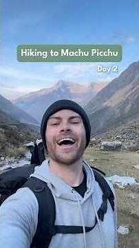 Hiking to Machu Picchu Day 2 (Salkantay Trek)