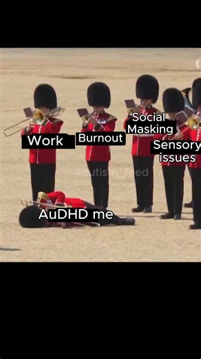 AUTISM FEED 👑 on Instagram: "AuDHD life summarized in one video 🫠 Follow 🩵@autism_feed for more!"