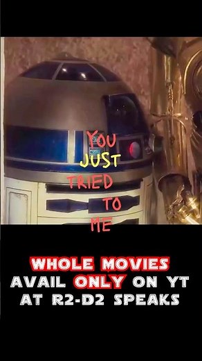 R2-D2 SPEAKS! The REAL Hero of Star Wars