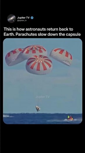 How Astronauts Return to Earth 🌎
