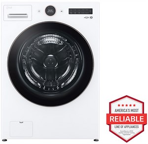 LG 5 Cu. Ft. White Front Load Washer - WM6500HWA