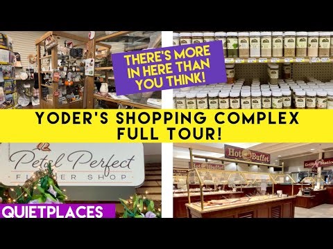 Yoder’s Shopping Center Tour & Walkthrough! All Businesses! New Holland Pennsylvania!