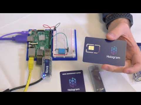 Getting Started with Hologram Cellular IoT Nova and RaspberryPi