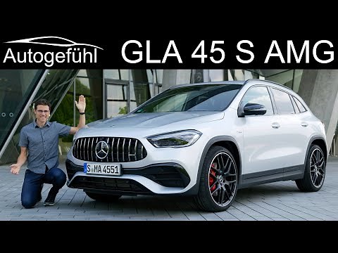 all-new Mercedes GLA 45 S AMG FULL REVIEW 2021 - Autogefühl