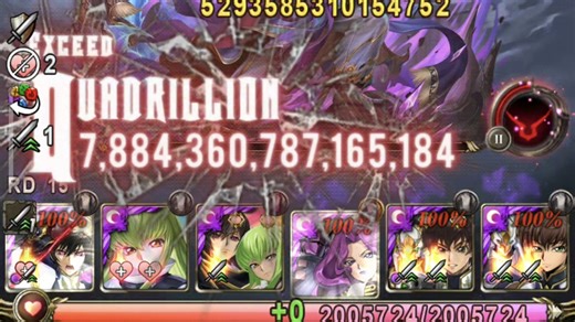 鲁鲁修【以血镇压梵域 梦魇级】【神魔之塔】｜叛逆的鲁鲁修｜C.C.｜朱雀与兰斯洛特•亚彼恩｜