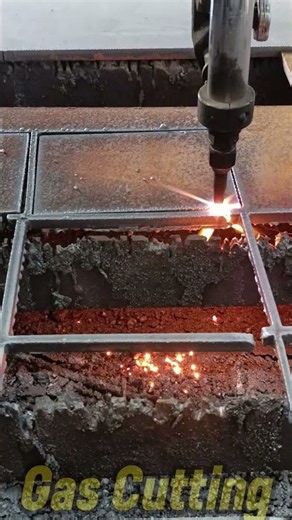 How to Perform Perfect Gas Cuts on Metal Plates #metalwork #fabrication #tips