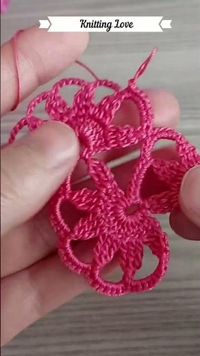 WOW! Crochet the VIRAL 3D Daisy Flower in 60 Seconds 🌼 Aesthetic DIY #shorts