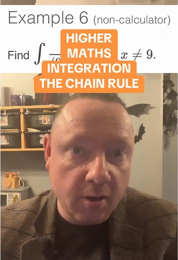 Understanding Integration with Chain Rule in Higher Maths