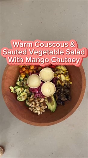 Warm, hearty, and full of flavor — this roasted vegetable and couscous salad with goat cheese is the perfect way to eat your veggies this season. Simple, satisfying, and seriously delicious #thesaladlab #fallsaladseason #saladrecipe #mealprep | The Salad Lab