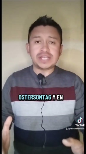 Días de la semana santa en alemán. 🇩🇪🙏⛪ #poliglota #semanasanta #cristianmorales #idiomas