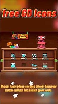 Free Geometry Dash Icons #geometrydash #FreeGeometryDashIcons