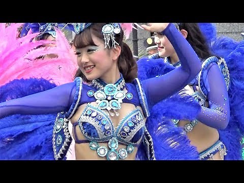 🌸 神戸でサンバ 🌸 【dance motion & beautiful costume of Samba】