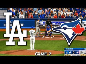 Dodgers vs. Blue Jays | World Series Game 7 Simulation (11/1/2025) | MLB The Show 25 PS5 Gameplay
