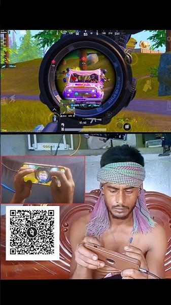 INSANE 1v4 Clutch with AKM! (Handcam + Facecam) | BGMI Gameplay #bgmi #pubg #handcam #5fingergamply