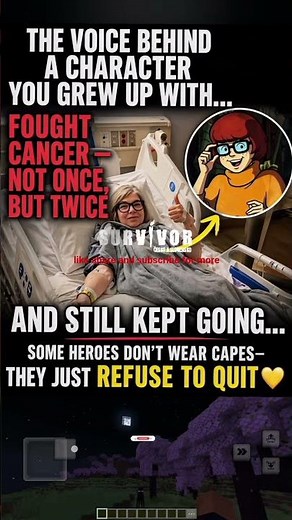 She gave a voice to a character we loved… and fought battles we never saw 💛