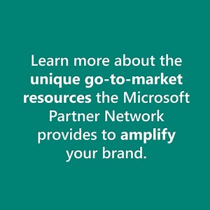 Through our commercial marketplace, you can showcase your solution, generate leads, and connect with customers. Learn how our co-marketing programs can help you promote and grow your apps: https://msft.it/6001p8sVd #MSPartner | Microsoft
