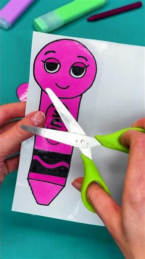 Craft Time Fun ✂️ Make a Sprunki Crayon Pen #KidsDIY #FunCrafts