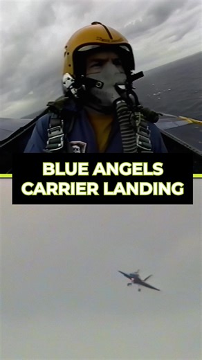1.3M views · 33K reactions | Carrier Landing Split-Screen In November 1998, newly appointed Blue Angels Flight Leader CDR Patrick Driscoll made history by landing a Blue Angels jet aboard the USS Harry S. Truman. Watch this rare split-screen footage showing both the cockpit view and the flight deck as it happened. A true testament to naval precision and aviation excellence. ⚓✈️ #BlueAngels #CarrierLanding #NavalAviation #USNavy #BehindTheBlues | Blue Angel Phantoms | Facebook
