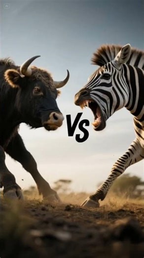 zebra vs cow
