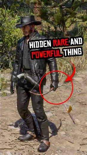 Hidden Weapon Item Used To Craft In RDR2 #shorts #rdr2