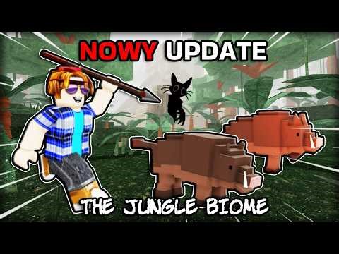 I Survived the New Jungle Biome Update in 99 Nights in the Forest