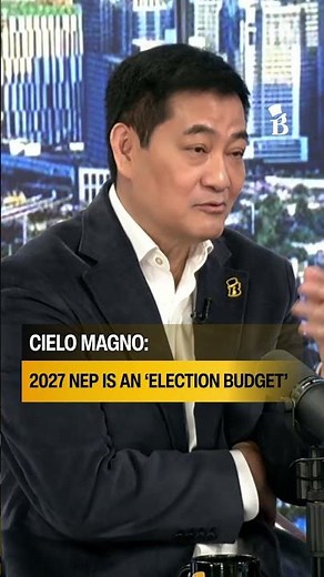 Cielo Magno: 2027 NEP is an 'election budget'