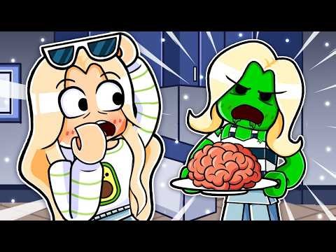 My MOM Turned into a ZOMBIE...(In Roblox)