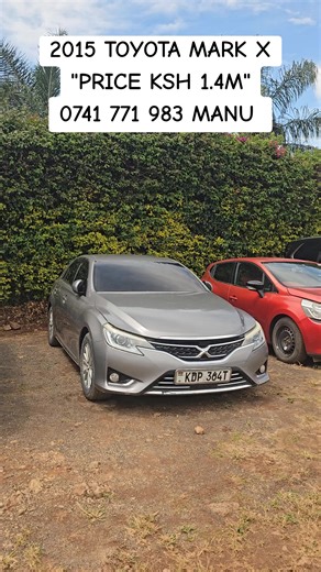 2015 Toyota Mark X for Sale - KSH 1,400,000