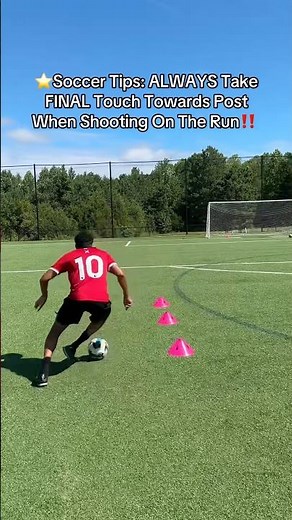 ⭐️Soccer Tips To ACCURATELY Shoot As A Winger‼️#shorts #soccer #football