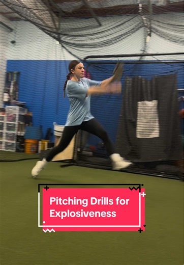 Worked on some awesome drills to get explosive today with Peyt, inspired by @fastpitchpower ✨ #pitching #fyp #pitchingdrills #softballpitching #softballlife