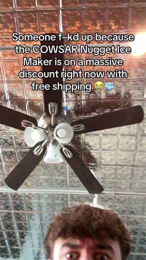 sale ends in 3 hours COWSAR Nugget Ice Maker #tiktokshopholidayhaul #tiktokshopcreatorpicks #NewArrivalsSurge Disclaimer: Final price, shipping costs, coupons, and discounts may vary and are subject to change at any time. Always check the TikTok Shop listing for the latest details. Video posted on 01/01/2026