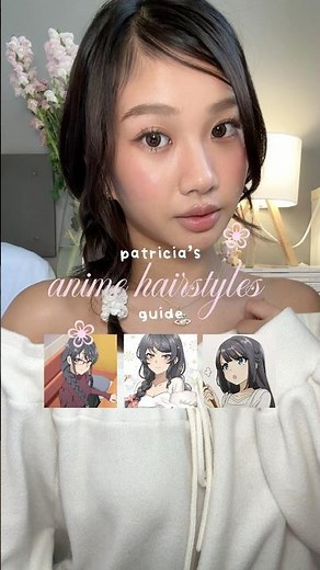 anime girl hairstyles 101: bunny girl senpai
