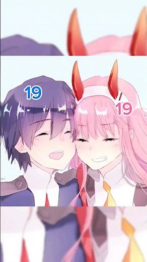 Zero Two and Hiro #anime #animeedit #zerotwo #hiro