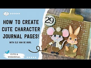 How to Create Cute Character Journal Pages