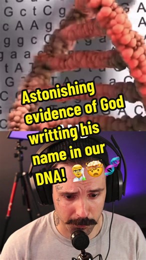 Credit: Gregg Braden • God wrote his name in our DNA using Gematria 🧬🤯 we have an astonishing piece if evidence! 👨‍🔬 #reaction #mindblown #scienceexperiments #christian #Bible