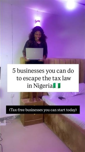 Here are 5 businesses you can do today, if you don't want to pay tax!